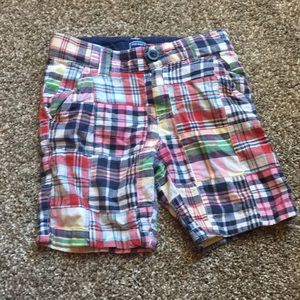 Boys plaid shorts